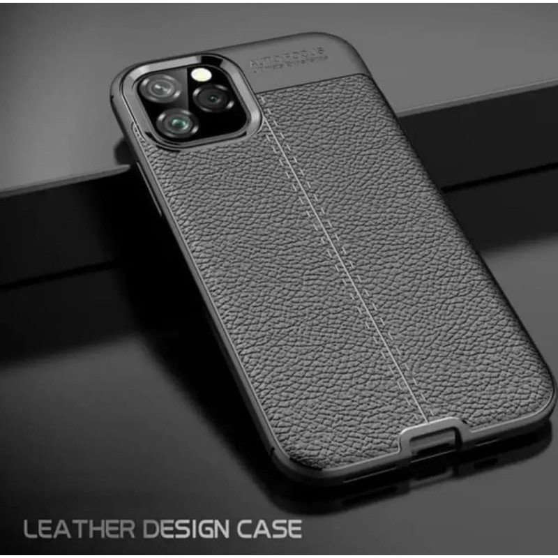 Iphone 11 11pro 11 Pro Max Silicon Autofocus Leather Softcase Casing Cover TPU Kulit jeruk