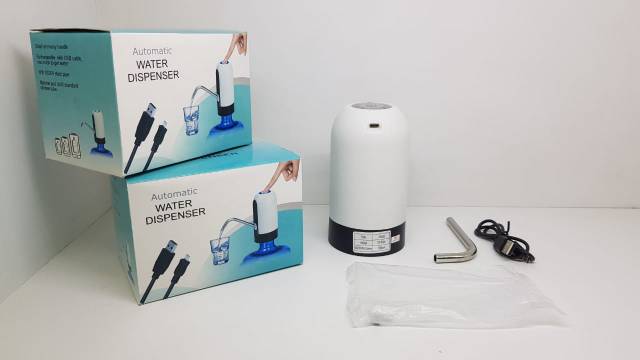 Pompa Air Galon Otomatis Electric Pump Water Gallon Re-Charge Dispenser Air Galon Elektrik Isi Ulang