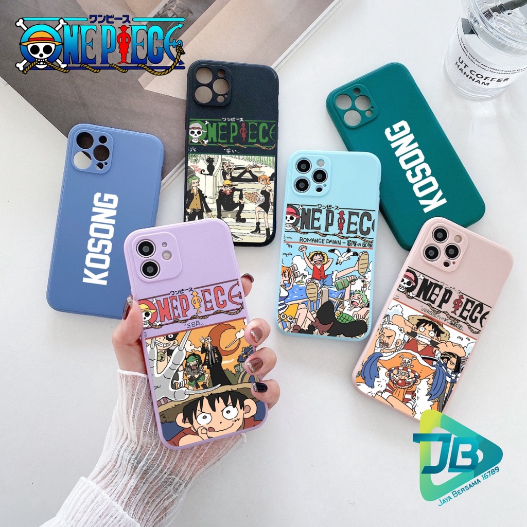 CASE CASING SOFTCASE SILIKON MACARON PELINDUNG KAMERA ONE PIECE OPPO VIVO SAMSUNG XIAOMI REALME IPHONE ALL TYPE JB5326