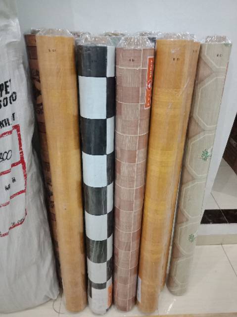 Karpet Plastik PVC UNICA Ukuran 20 Meter x 1,2 Meter Bahan Tebal dan Awet Ukuran 1 Rol 20 Meter