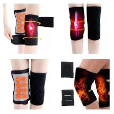 Sabuk Terapi Pemanas Penghangat Lutut Tourmaline Knee Magnetic 1 Pasang