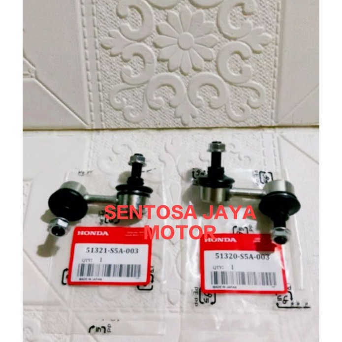 LINK STABIL STABILIZER LINK DEPAN HONDA STREAM CIVIC 2000 2001 2002 2003 2004 2005 2006 ORIGINAL harga 1 set