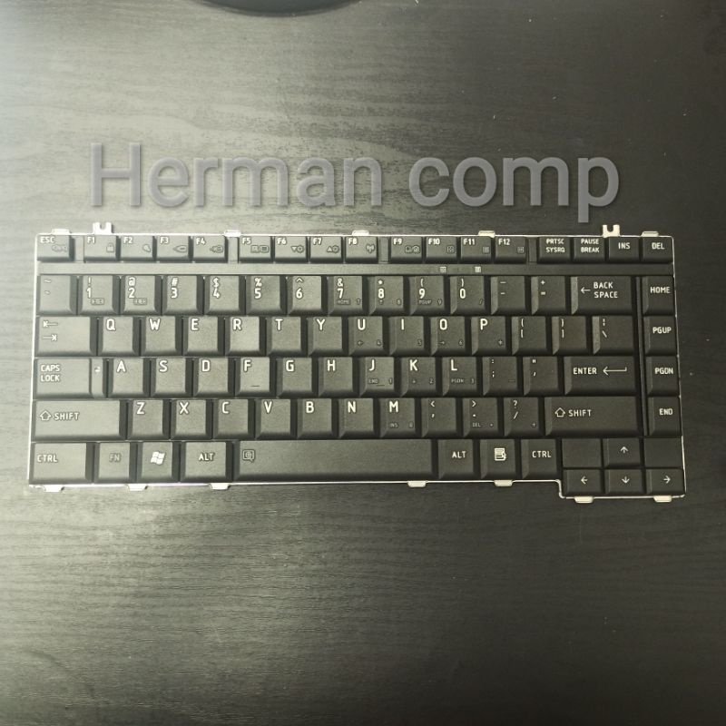 Keyboard Toshiba DynaBook B450 B452 B550 B550/B B551 B551/C B551/D B551/E B552 B552/F B552/G B650 B652 Series HITAM