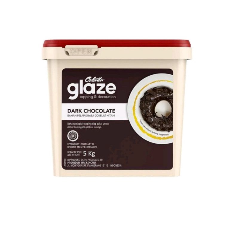 COLATTA GLAZE DARK 5 KG