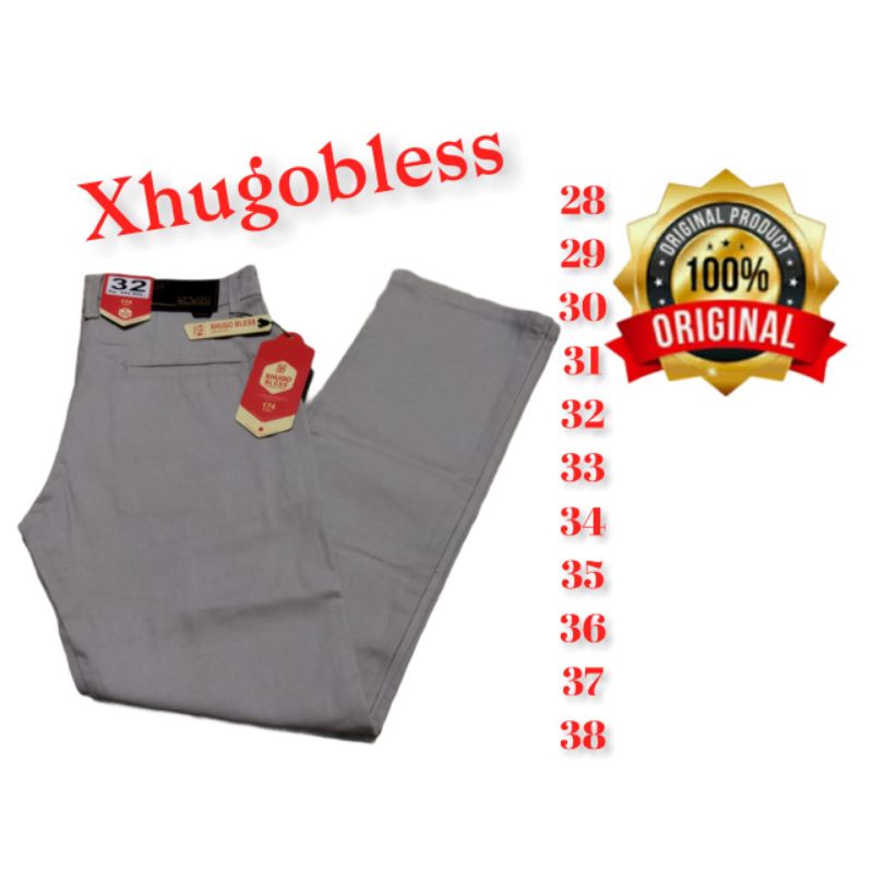 CELANA CHINOS PRIA SLIM FIT ORIGINAL HUGO BLESS// CELANA CHINOS ORIGINAL//CELANA CHINOS PRIA PREMIUM