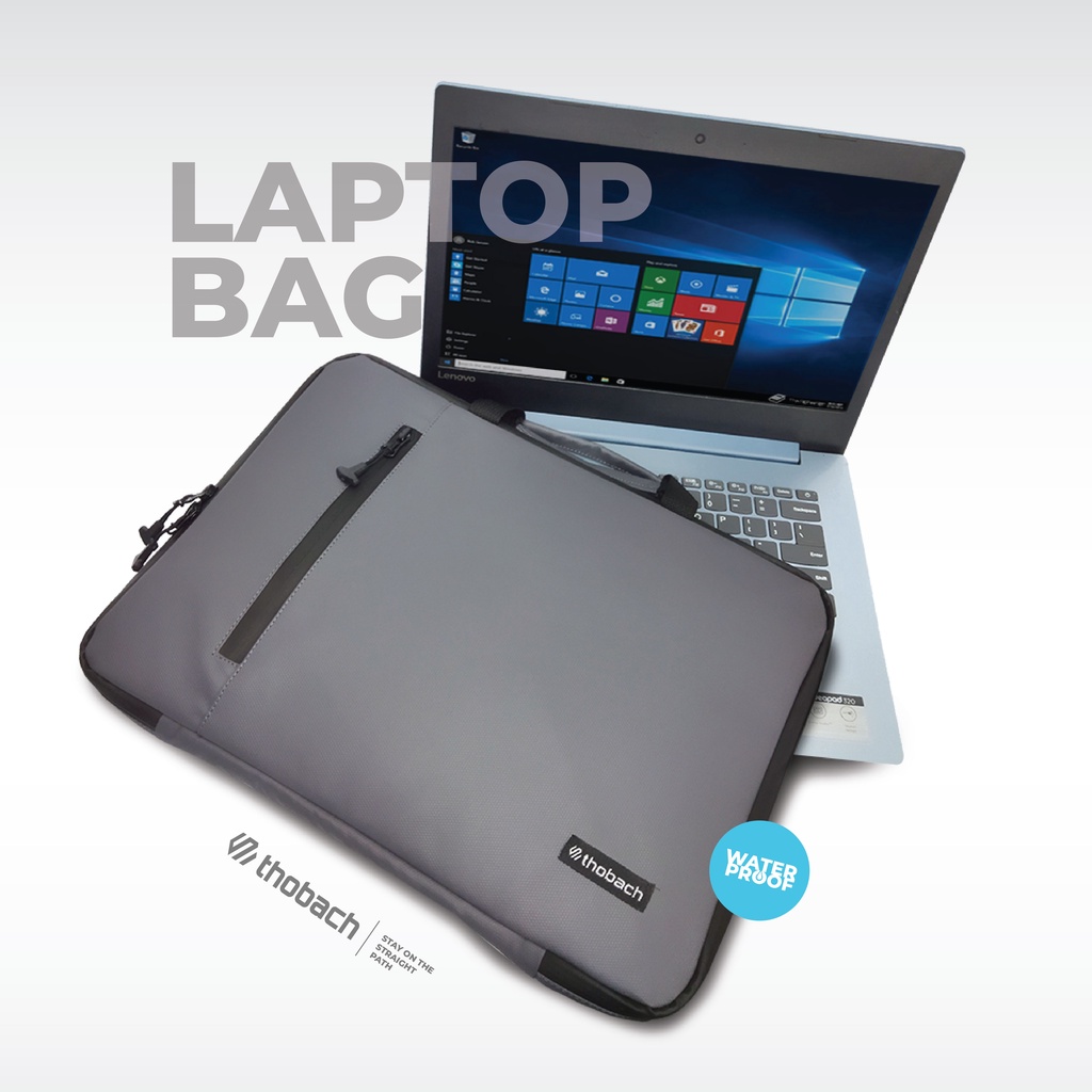 THOBACH-TAS LAPTOP WATERPROOF METRO TAS SELEMPANG LAPTOP