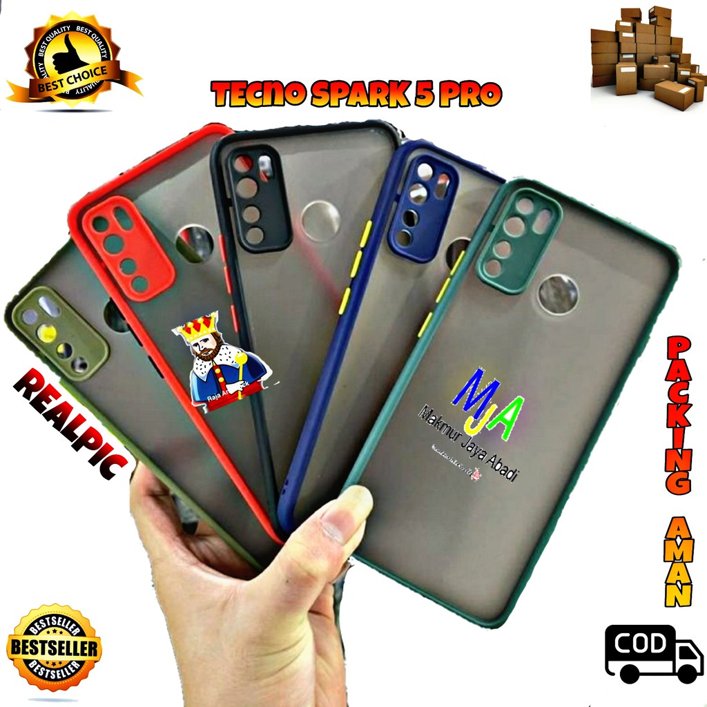 SOFTCASE TECNO SPARK 5 PRO - CASE MATTE FULL COLOUR MY CHOICE BUMPER CASE PELINDUNG KAMERA