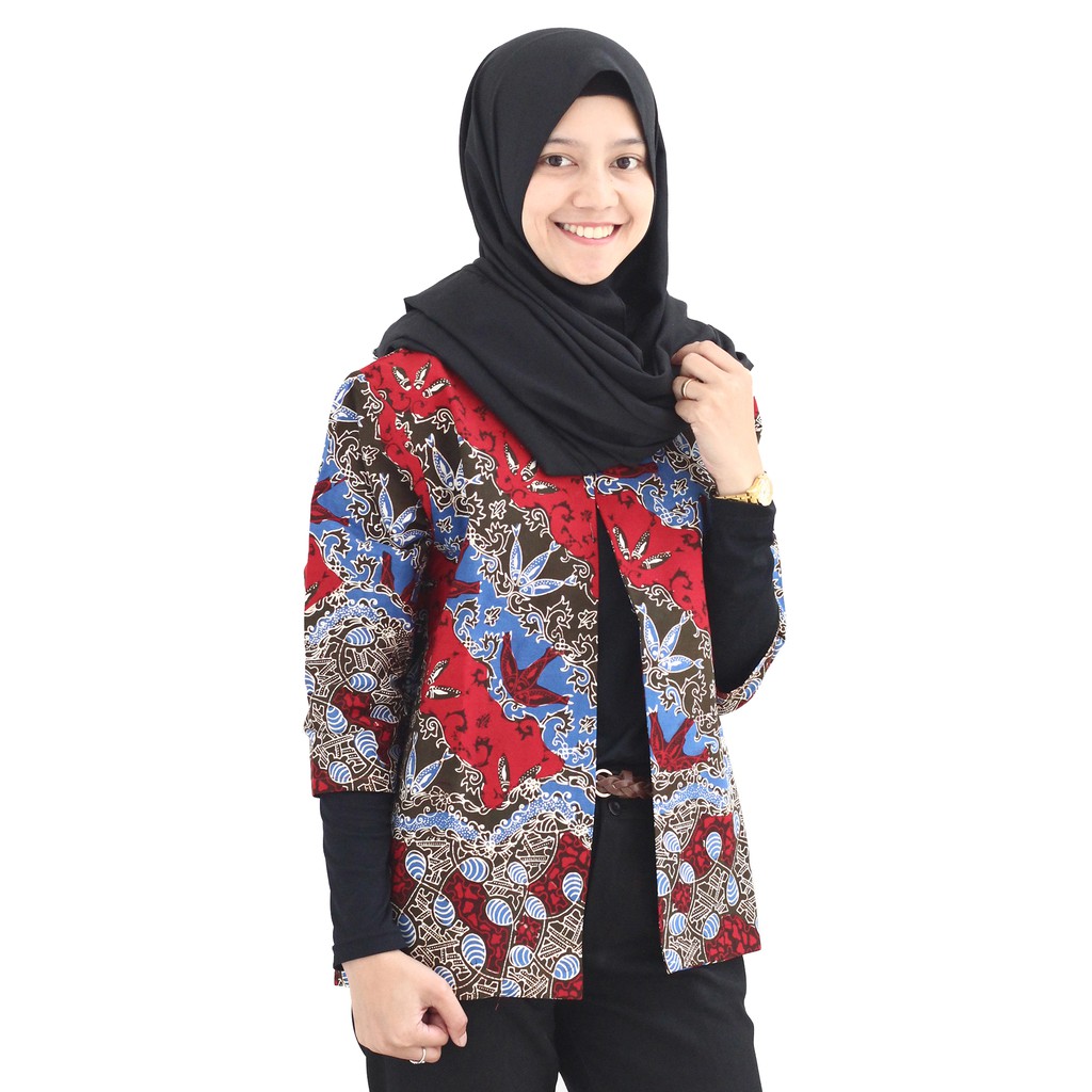 Model Baju Batik Wanita Cap Asli Jambi Berkualitas Zallatra Q5