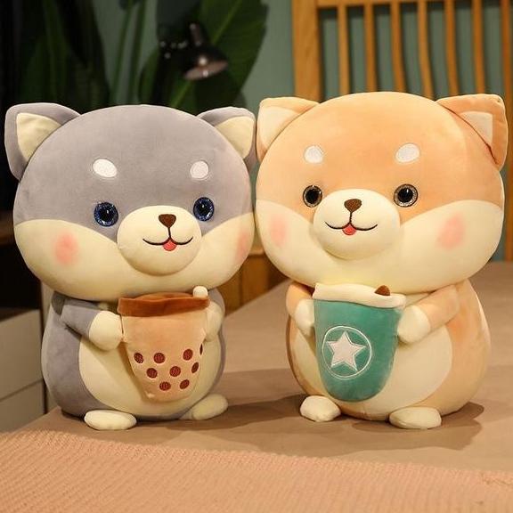 Boneka Shiba Inu 20cm Bantal Shiba Inu Bantal Boneka Anjing BARU