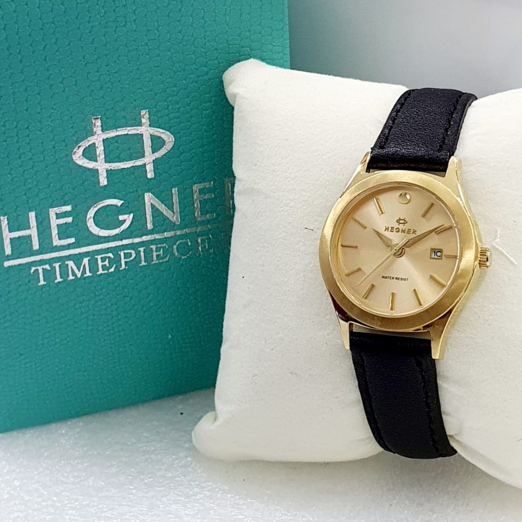 Jam Tangan Wanita Hegner 317 Original Kulit