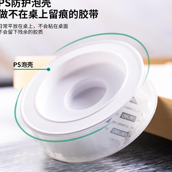 

【MEGA SALE】 Deli Double-sided Transparent Tape Double Tape Bening 3cm*3m/3cm*5m/28mm*28mm 33601 3361