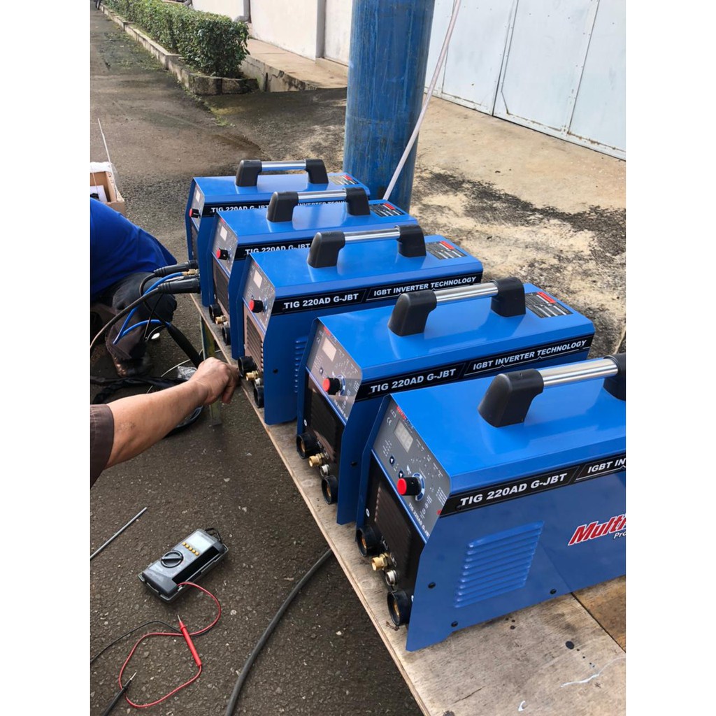 MULTIPRO MESIN LAS ALUMUNIUM ARGON AC DC TIG 220AD GJBT PROMO