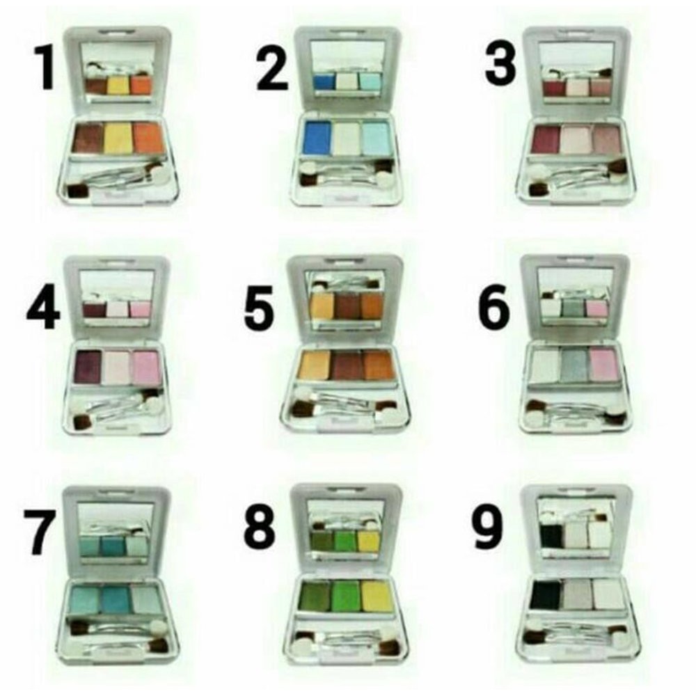 (BISA COD) Purbasari Eyeshadow Daily Series