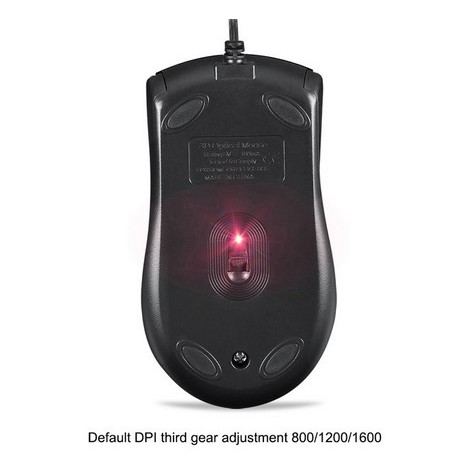 AOC MS110 Mouse Office Gaming USB-1600 DPI