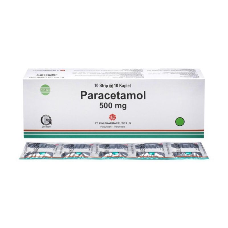 Paracetamol kaplet 500mg