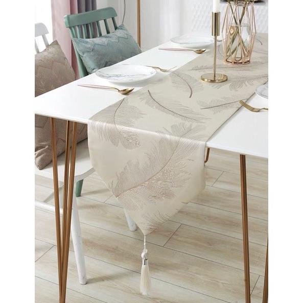 EB311 TABLE RUNNER TAPLAK MEJA KAIN DEKORASI MEJA NORDIC DFGDF6545