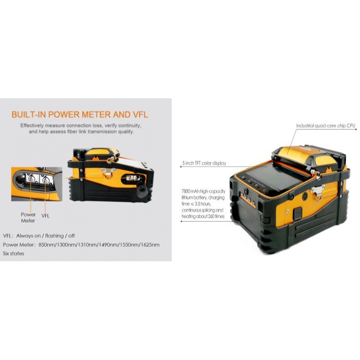 Signal fire AI-9 FTTH Fiber Optical Automatic Fusion Splicer