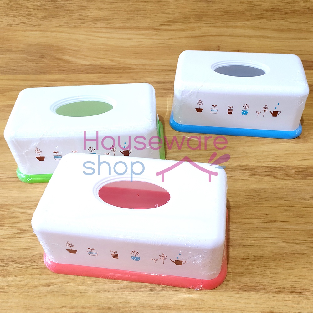 Tempat Tissue / Tissue Box / Tempat Tisu Kotak Panjang Warna