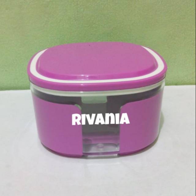 Window Canister ungu Toples Tupperware