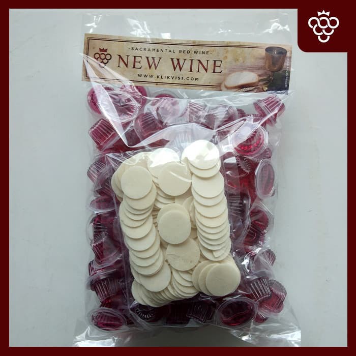 

Anggur Perjamuan Cup + Hosti Isi 100 Cup