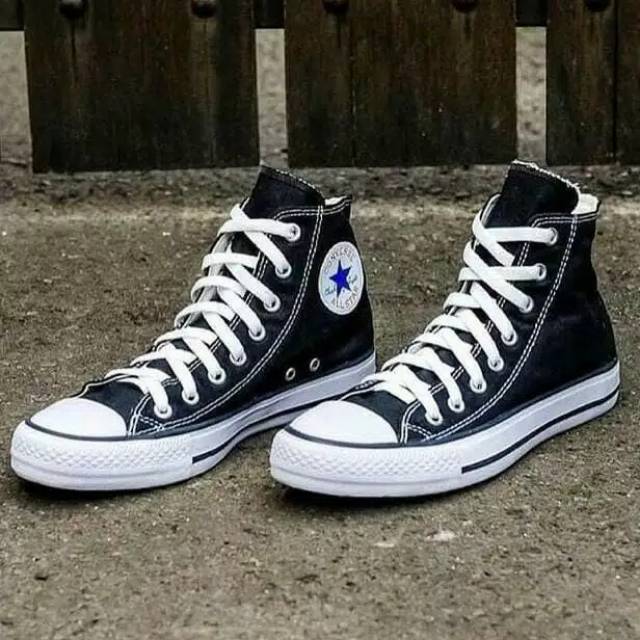 Converse hitam high
