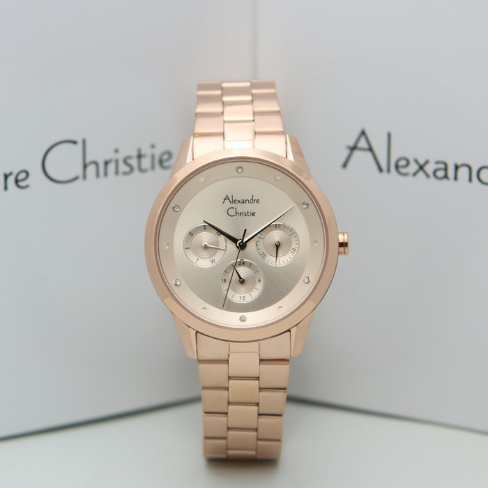 ORIGINAL Jam Tangan Wanita Alexandre Christie AC 2882 / AC2882 / 2882 Garansi Resmi 1 Tahun.