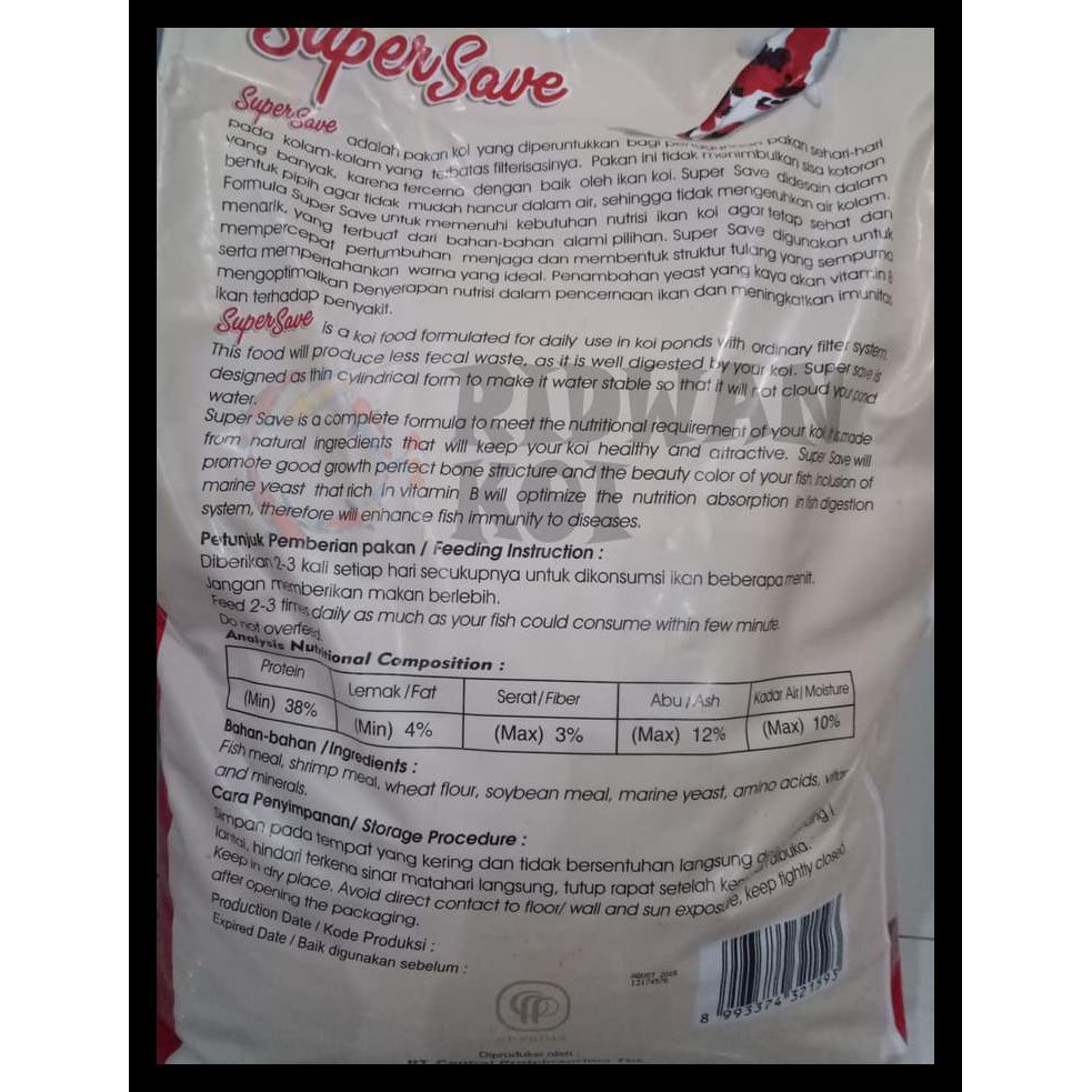 

Supersave 5Kg Terlengkap
