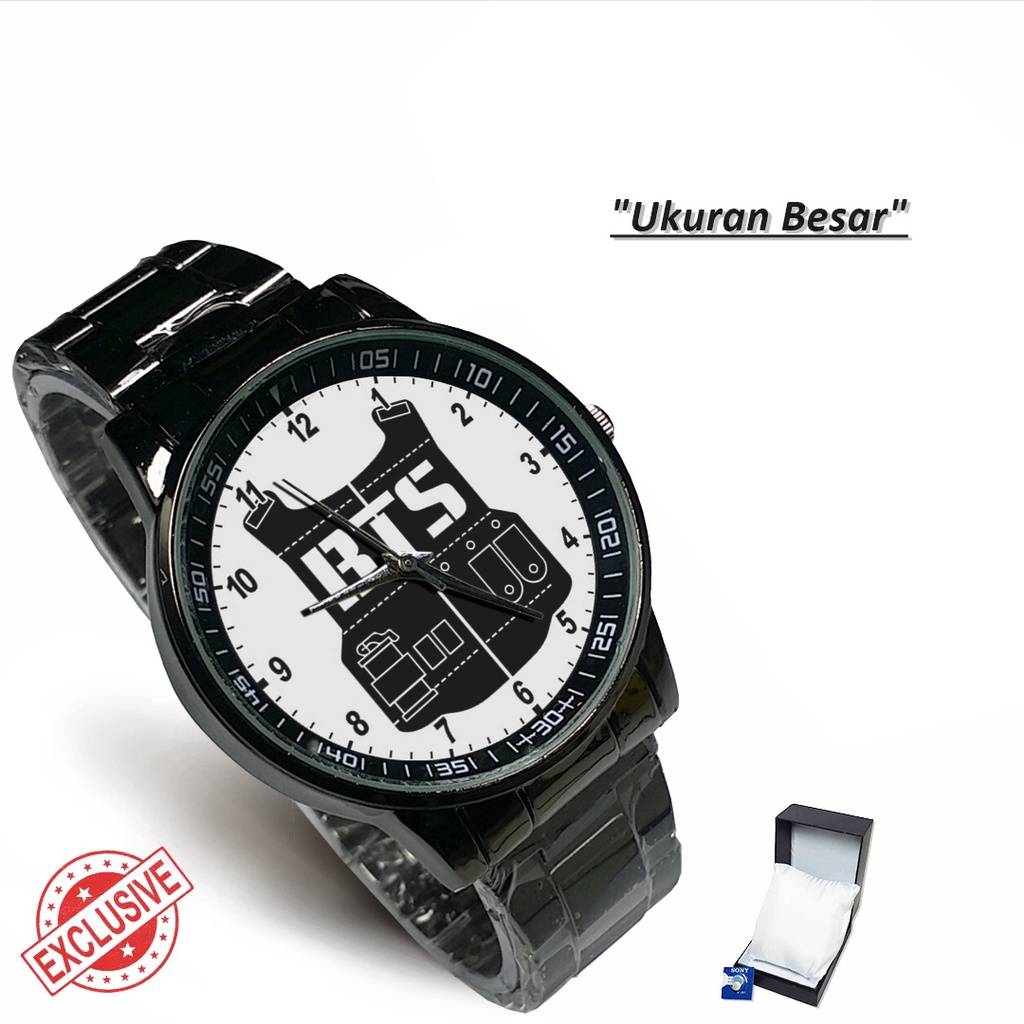 Jam Tangan Rantai Couple (BANGTAN BOYS) BTS 3 (Keren)