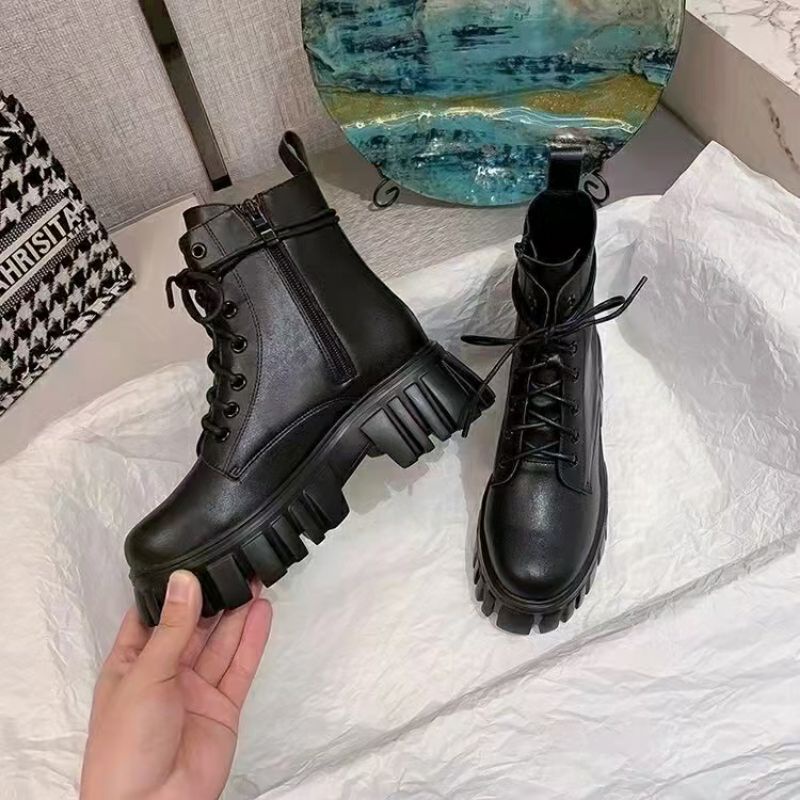 SNEAKER BOOTS OOTD B43 IMPORT ALA WANITA KOREA-4
