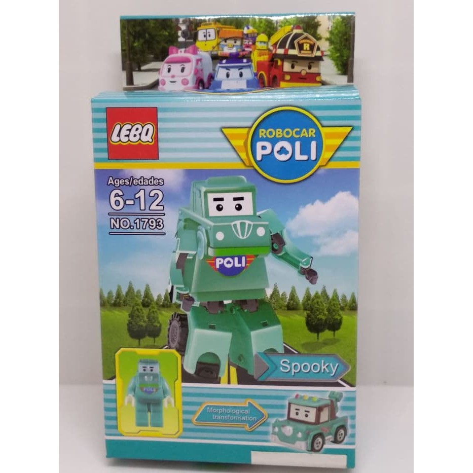 Mainan Anak Robocar Poli Lego - Spooky