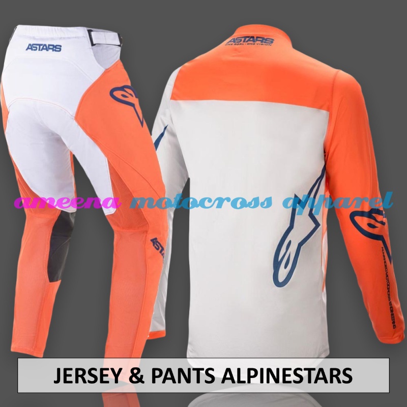 Jersey Custom Nama - Jerseyset Stelan - Jersey Celana Motocross - Jerseyset Stelan - Jersey Trail - Jersey Pants MX Adventure - Jersey Premium -AS021