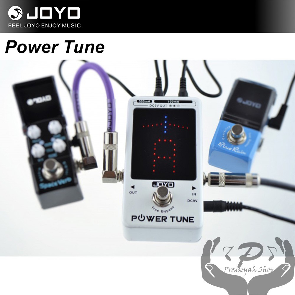 JOYO JF18R Power Tune - Multi Power Supply Chromatic Pedal Tuner JF 18