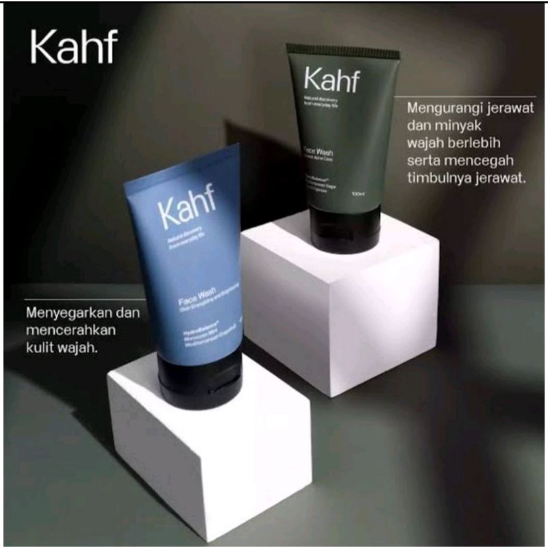 Jual KAHF FACIAL WASH 100 ML/Murah Original Shopee Indonesia