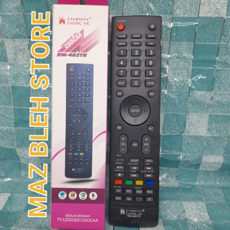 Jual Remote Remot Tv Cooca Led Lcd Multi Mr Tr Seperti Original