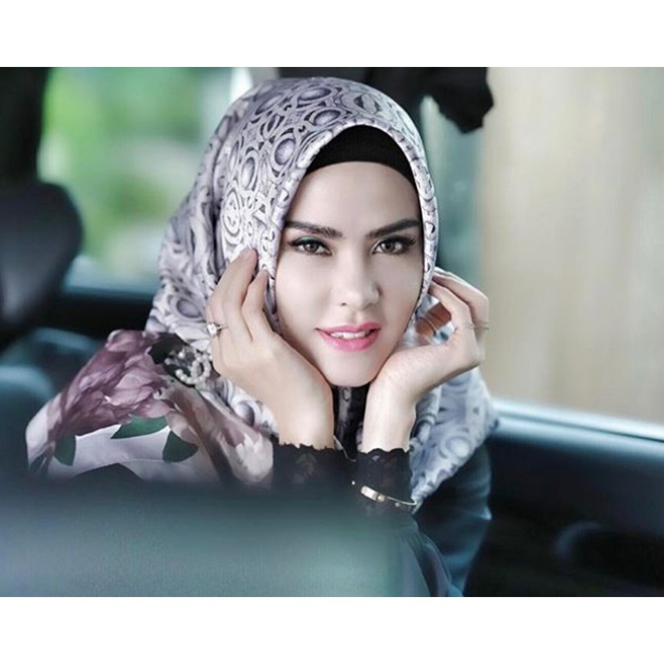 Angel Lelga AL237 Satin Scarf Shopee Indonesia