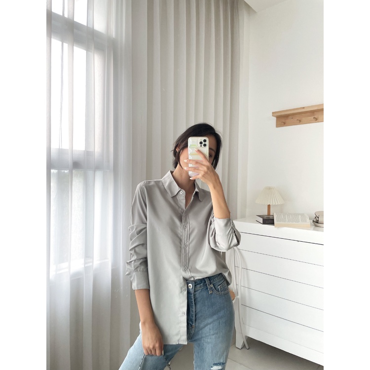 Kadaka T-0379 Blouse Kemeja Wanita Basic