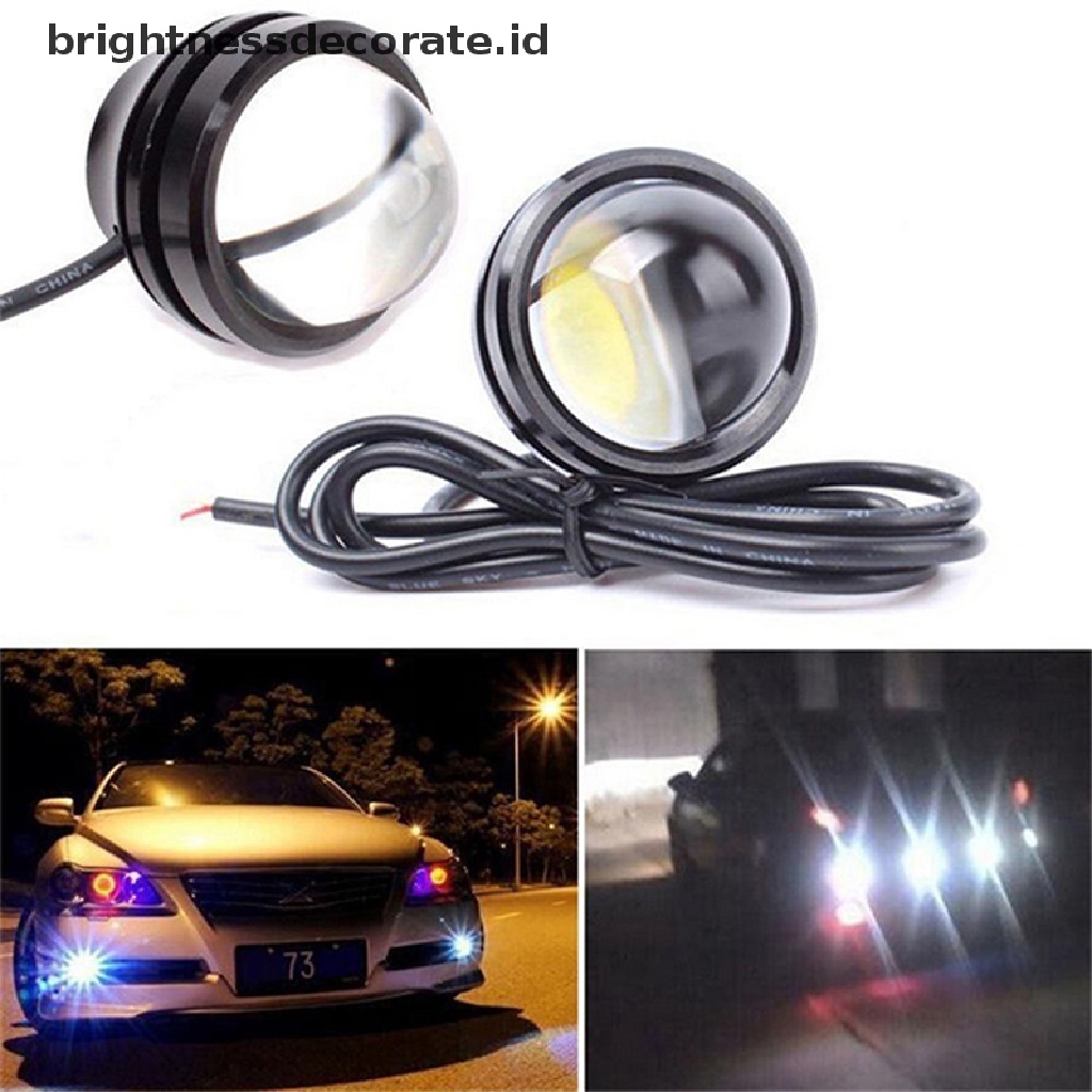 [birth] Waterproof Eagle Eye Lamp Daylight LED DRL Fog Daytime Running Car Light [ID]