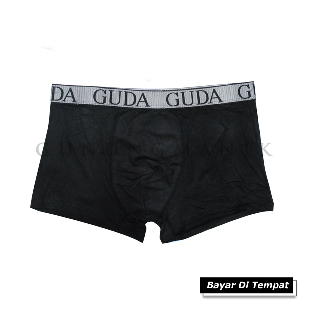 BOXER PRIA DEWASA IMPORT ISI 3 PCS GUDA WARNA RANDOM SIZE M.L.XL.XXL