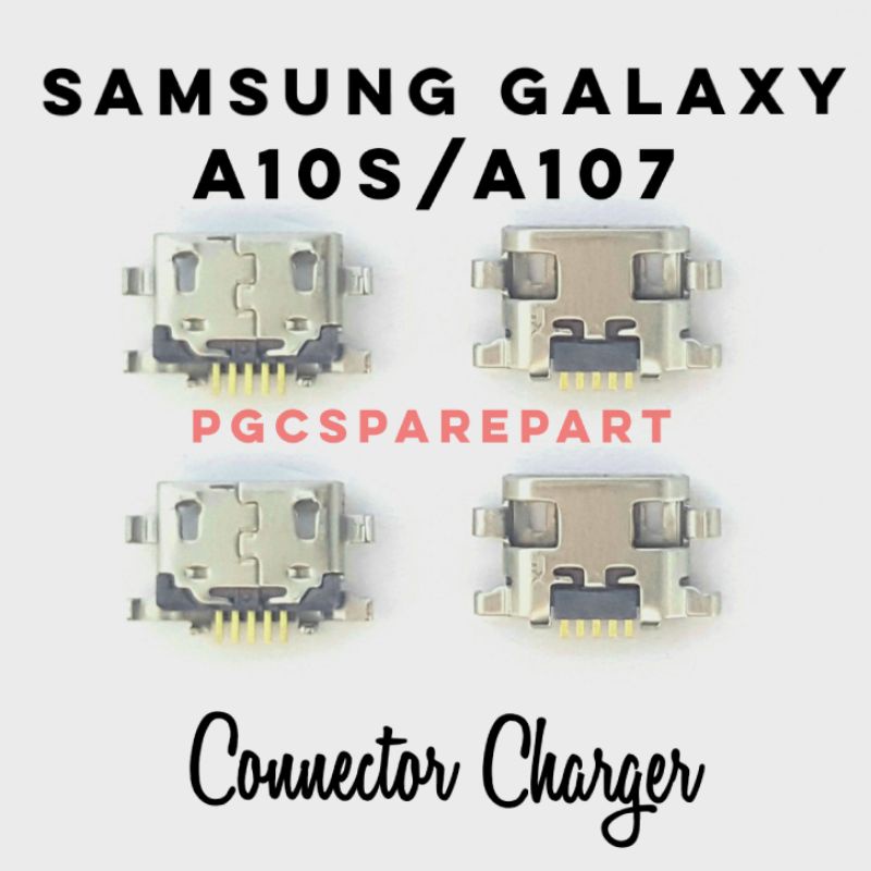 Original Konektor Charger Only Samsung Galaxy A10s / A107 / A107F -  Connectior Cas