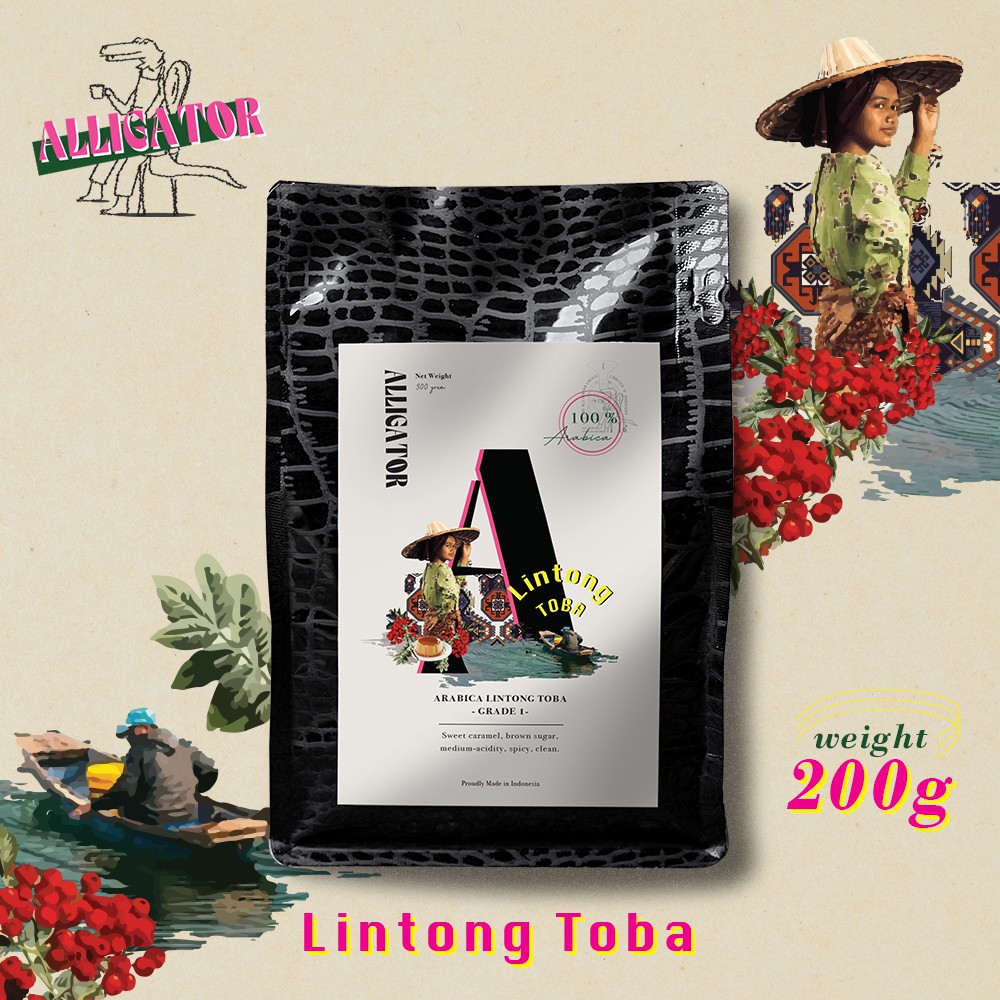 

Kopi Arabika Lintong Batak toba 200g | Alligator Specialty Grade