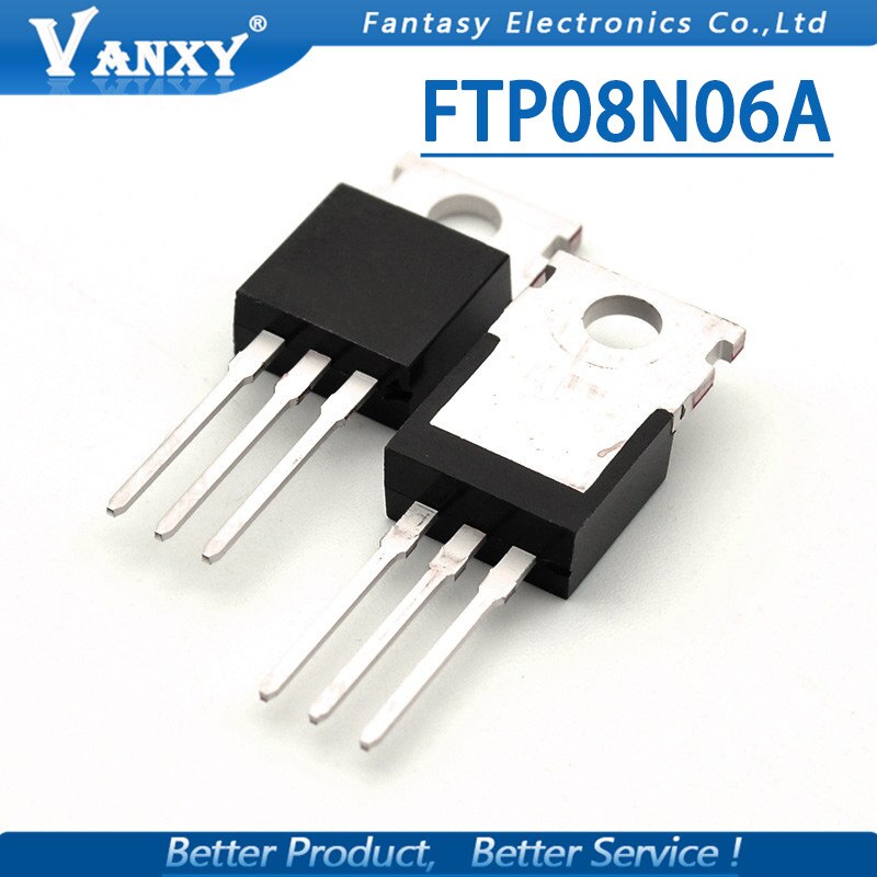 10pcs Ftp08N06A To-220 Ftp08N06 To220 08n06