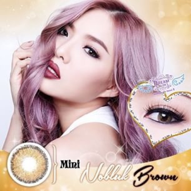 Softlens Nobluk &amp; mini nobluk gray brown blue green violet pink