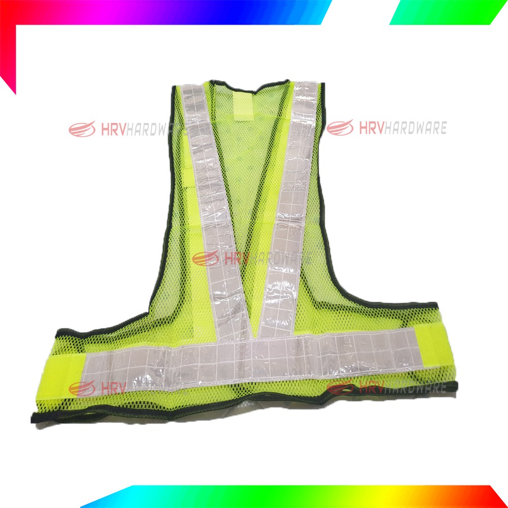 Rompi V Guard Jaring ORANGE Safety Vest Scotlite PVC Rompi Proyek