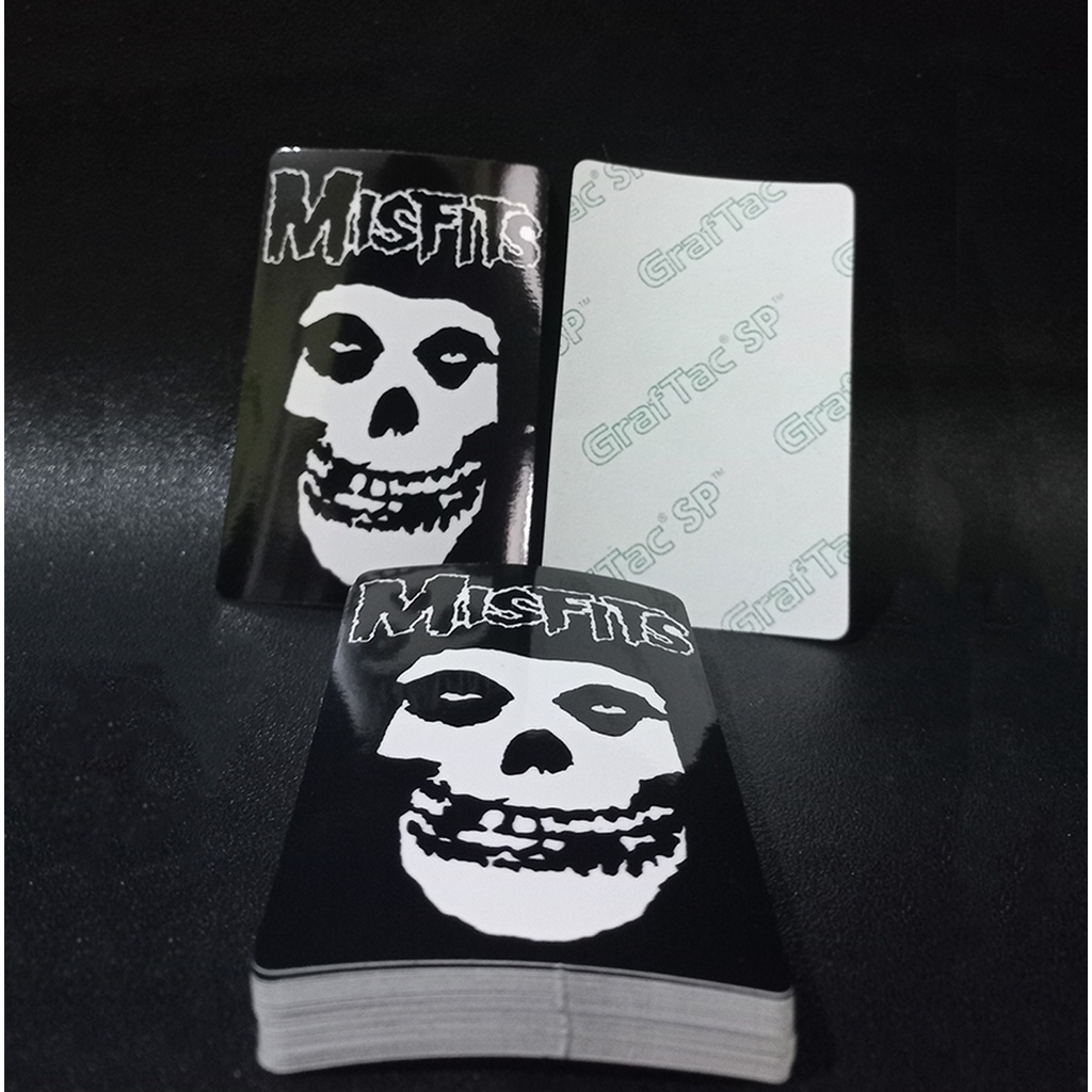 STIKER GRAFTAC - Misfits - STIKER AESTHETIC LAPTOP, AKSESORIS HP, ANTI AIR, MOTIF,HELM.