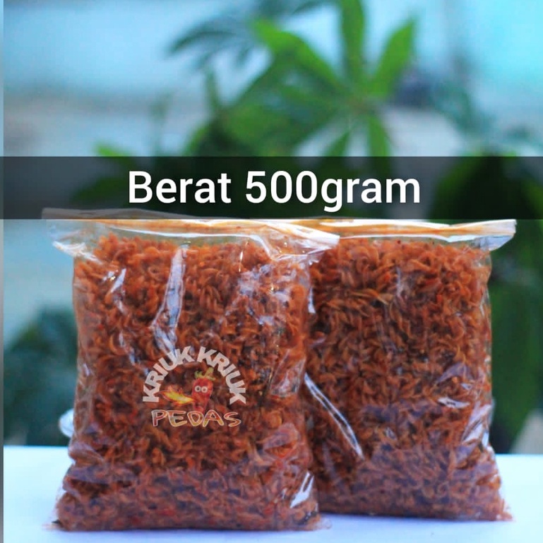 

Seblak kering makaroni spiral pedas 500gr