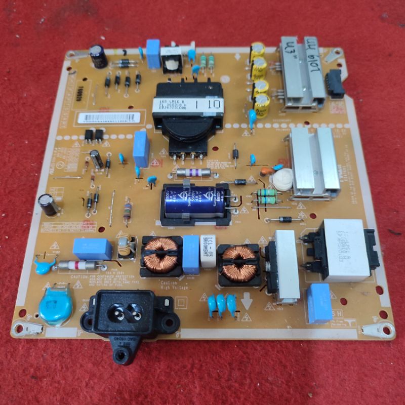 PSU - REGULATOR - POWER SUPPLY Board TV LED LG 43UH610 T - 43 UH 610 T - 43UH610T