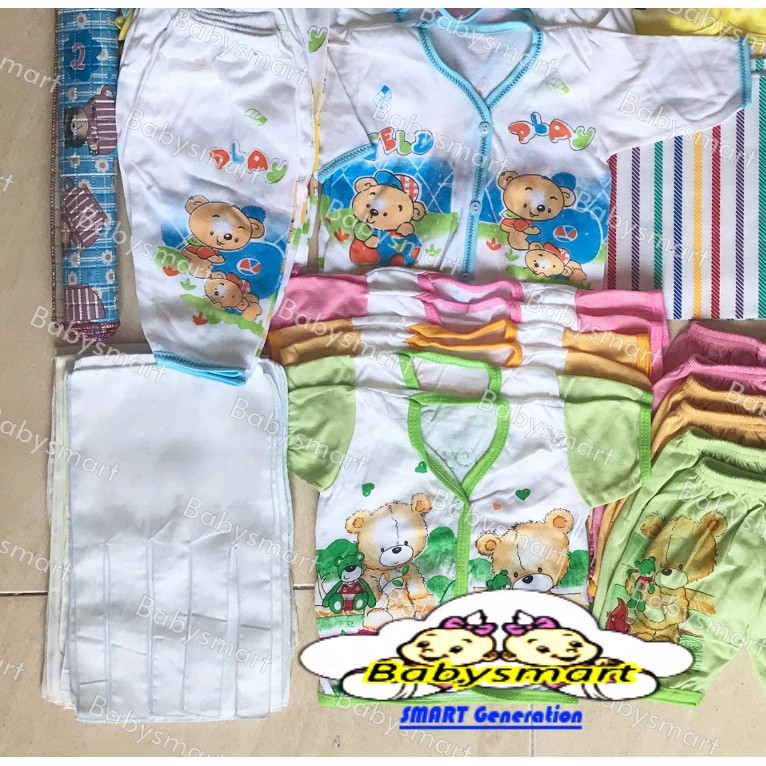 BABYSMART - Paket Hemat Perlengkapan Bayi Baru Lahir (New Born) Ekonomis PAKET MELODY 06