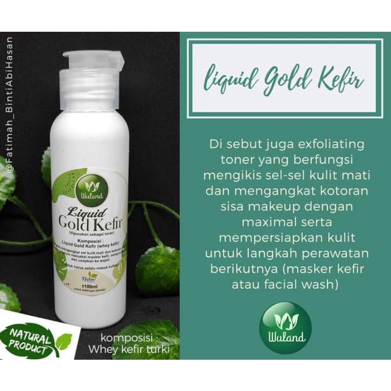 TONER KEFIR Wuland Skincare
