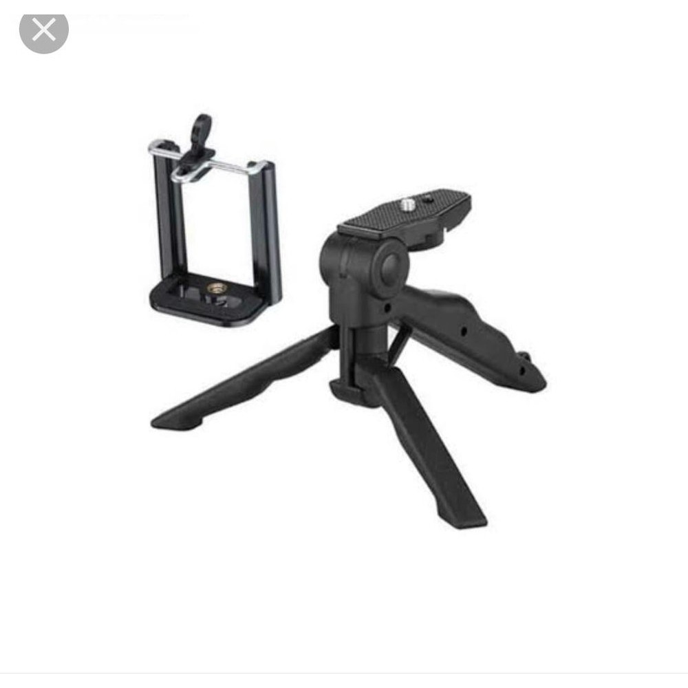 Mini Tripod HANDLE Folding 2 In 1 Vlog Smartphone Stabilizer Camera Kamera Smartphone Gagang Tongsis