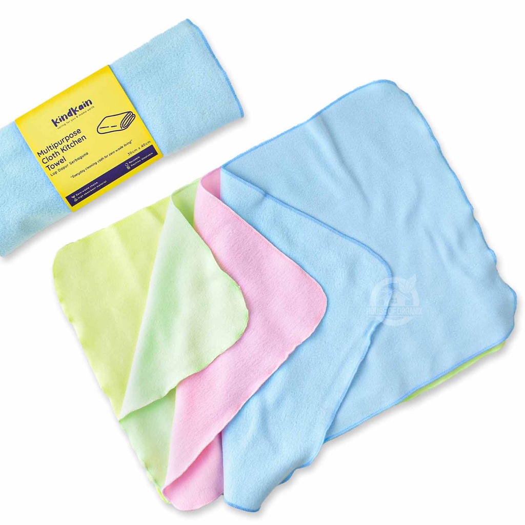 Kindkain Multipurpose Cloth Kitchen Towel / Lap Dapur Serbaguna